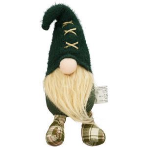 slide 1 of 1, Fall Fest Gnome Tabletop Decor, Green, 7 In, 1 ct