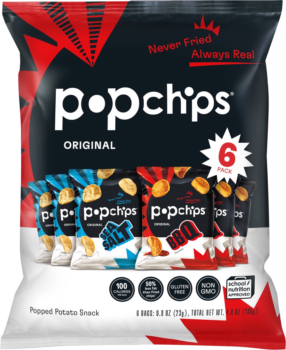 slide 4 of 6, popchips Variety Pack, 6 ct; 0.8 oz