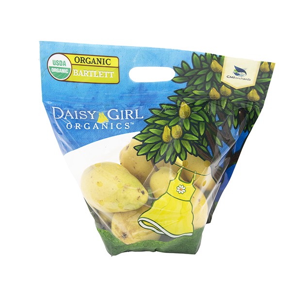 slide 1 of 1, Daisy Girl Organic Bartlett Pears, 2 lb