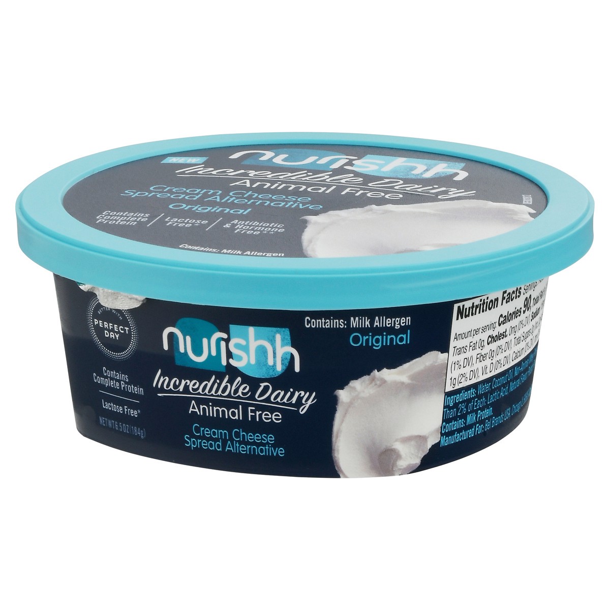 slide 3 of 9, Nurishh Animal Free Original Cream Cheese Spread Alternative 6.5 oz, 6.5 oz