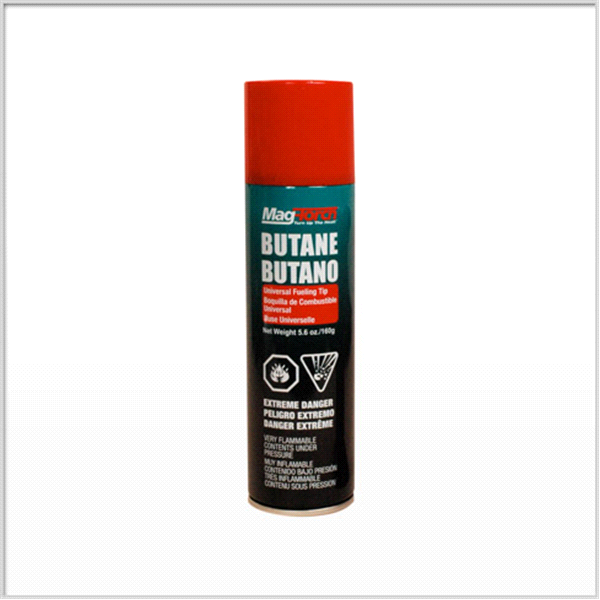 slide 1 of 1, Magna Disposable Butane Cylinder, 12 ct