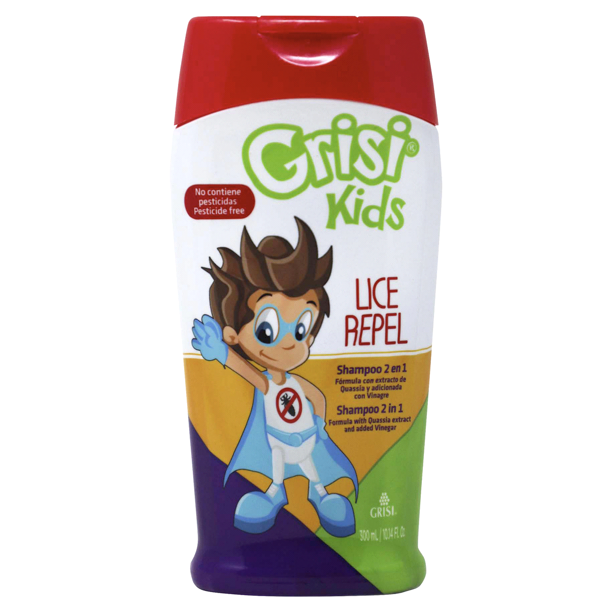 slide 1 of 5, Grisi Kids Shampoo 2-In-1 Antipiojo, 10.1 oz