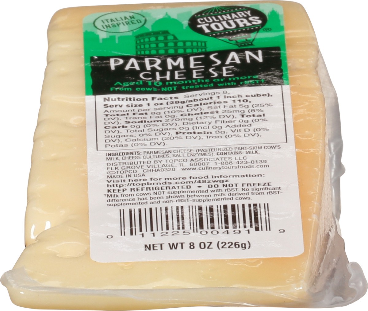 slide 10 of 13, Culinary Tours Parmesan Cheese - 8 oz, 8 oz