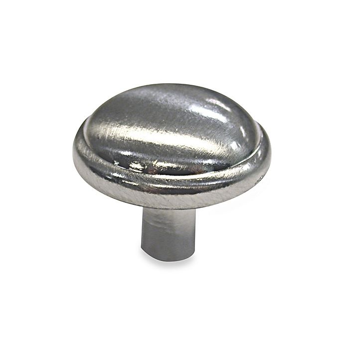 slide 1 of 1, Richelieu Classic Metal Knob - Brushed Nickel, 1 ct