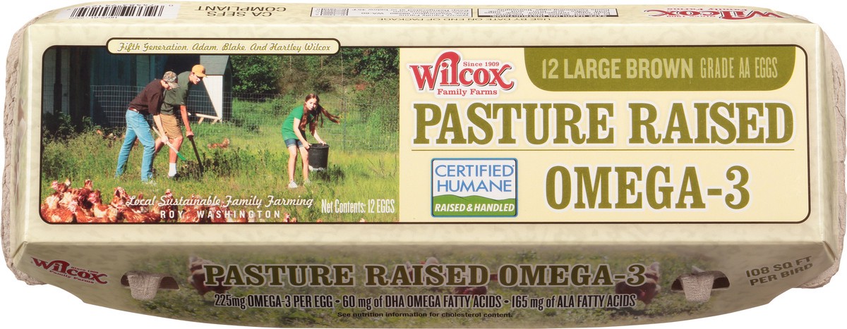 slide 2 of 9, Wilcox Brown Eggs Large 12 ea, 12 ct