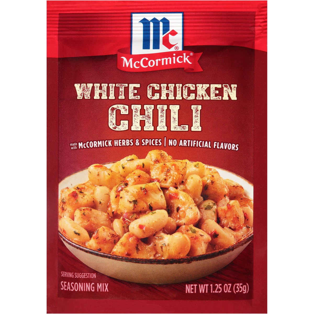 slide 7 of 7, McCormick White Chicken Chili Seasoning Mix, 1.25 oz