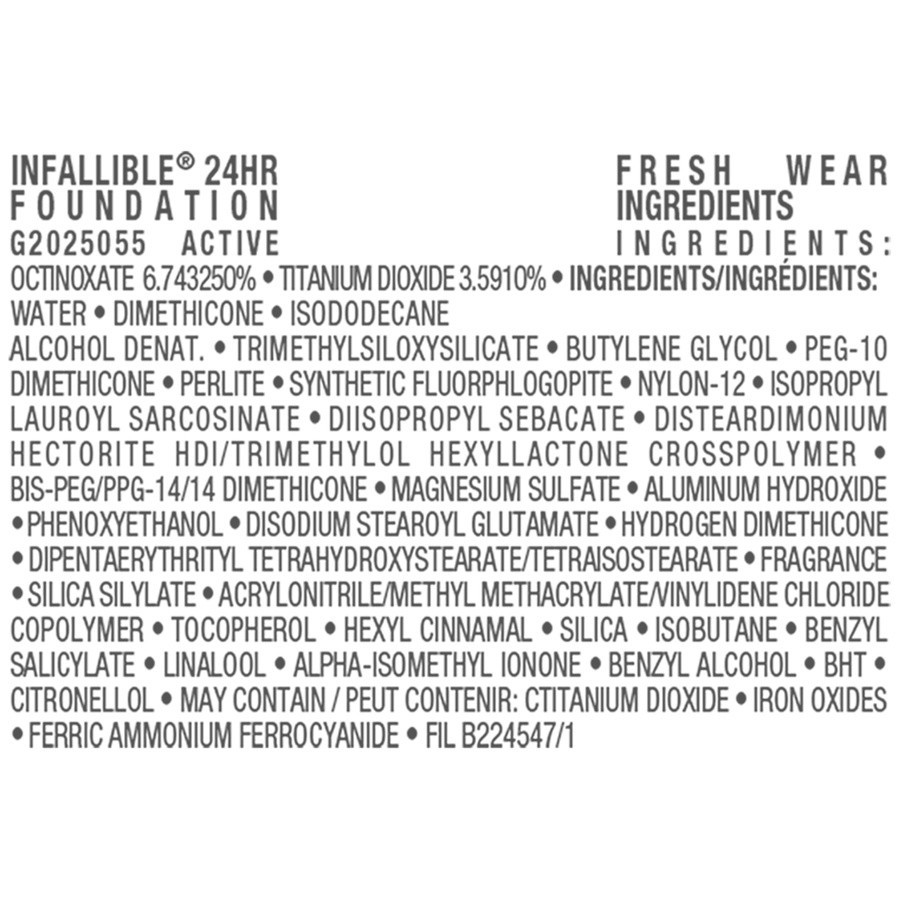 slide 3 of 3, L'oreal Paris Infallible Up To 32 Hour Fresh Wear Foundation Lightweight Linen - 1 Fl. Oz., 1 fl oz