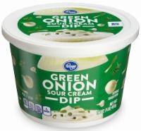 slide 1 of 1, Kroger Green Onion Sour Cream Dip, 16 oz