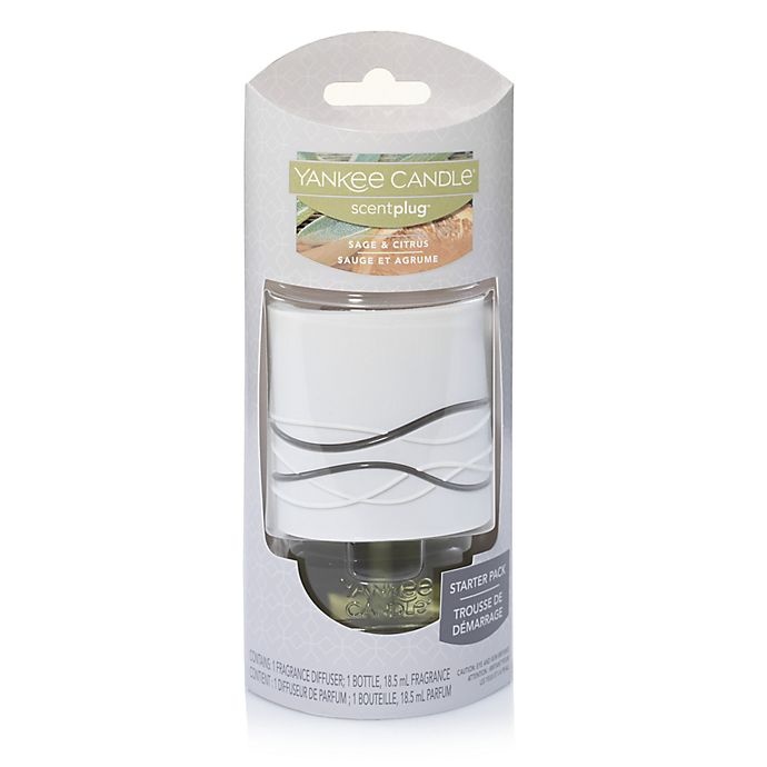 slide 1 of 1, Yankee Candle Scentplug Sage & Citrus Base with Refill, 1 ct
