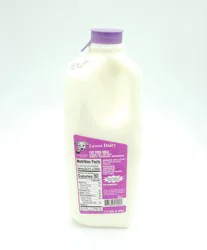Lewes Dairy Fat Free Milk 0.5 gal