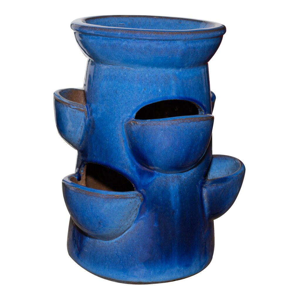 Hd Designs Outdoors Column Pocket Jar - Blue 1 ct | shipt