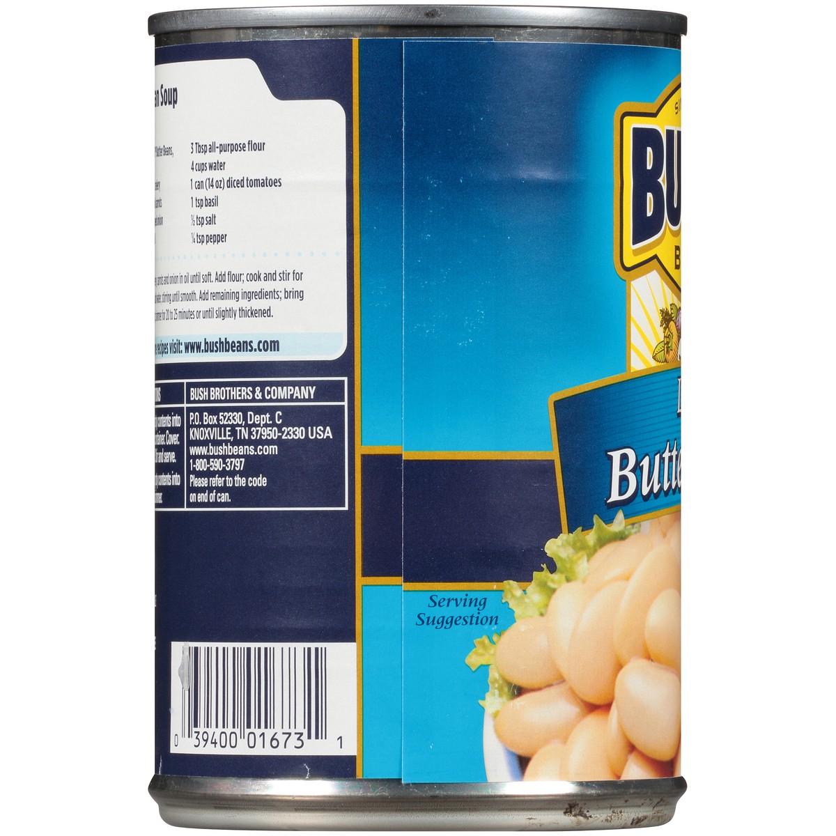 slide 7 of 12, Bush's Best Bush's Large Butter Beans 16 oz, 16 oz