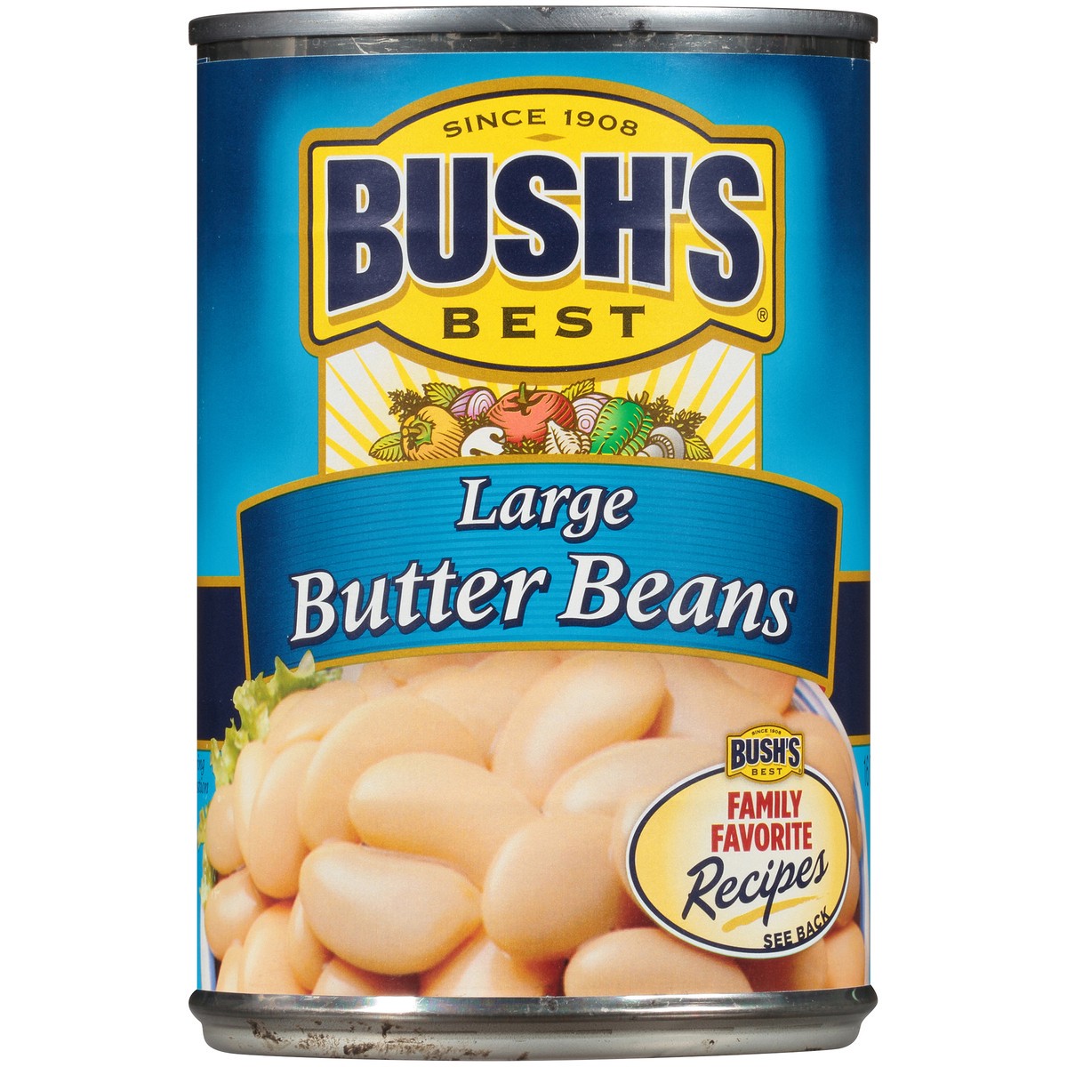 slide 5 of 12, Bush's Best Bush's Large Butter Beans 16 oz, 16 oz