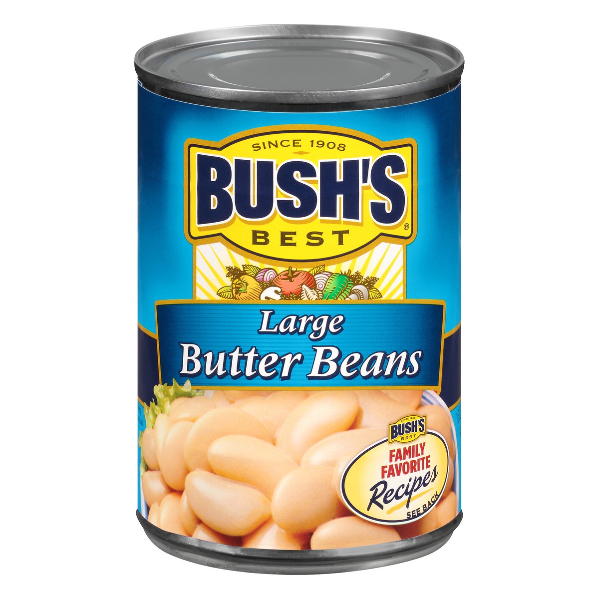 slide 3 of 12, Bush's Best Bush's Large Butter Beans 16 oz, 16 oz