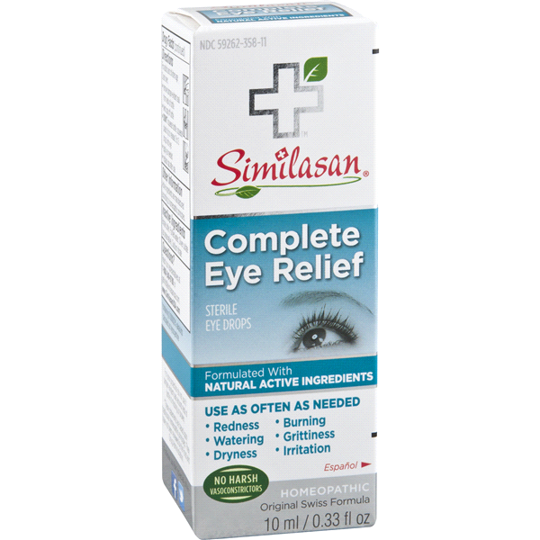 slide 18 of 28, Similasan Complete Eye Relief Drops, 0.33 fl oz