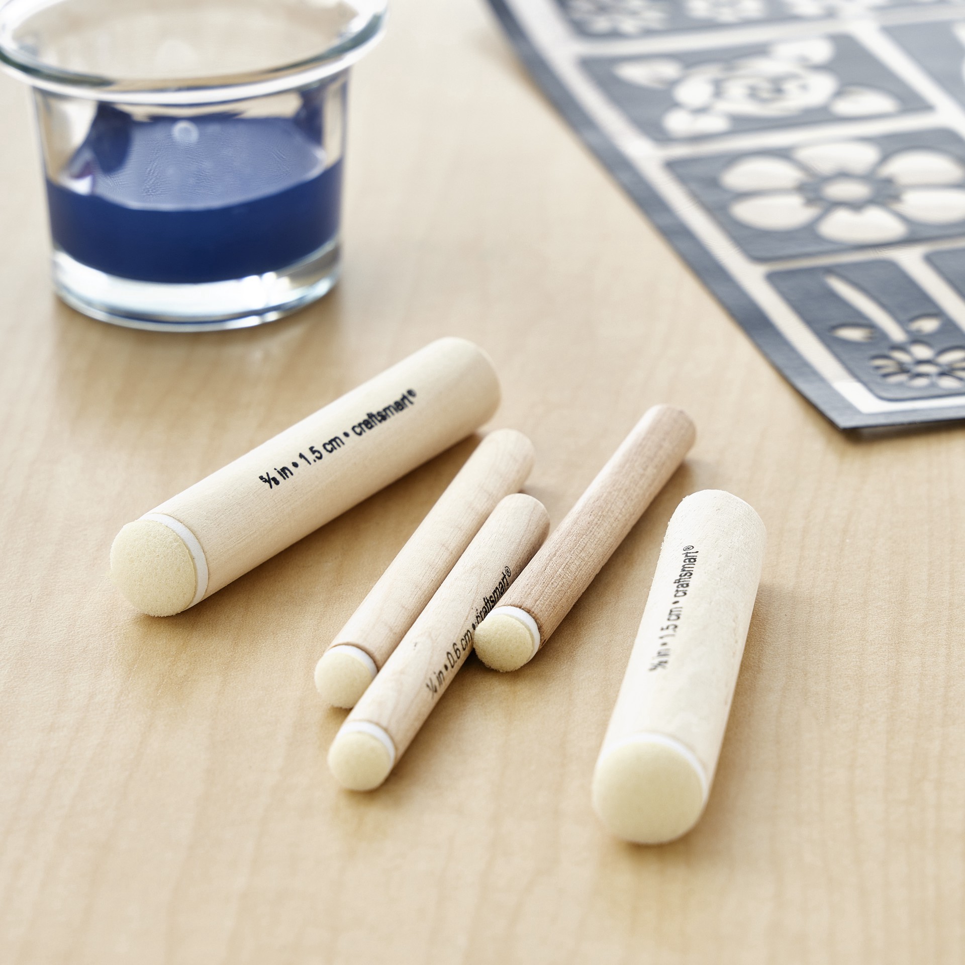 slide 3 of 4, Dauber Set By Craft Smart, 5/8 in