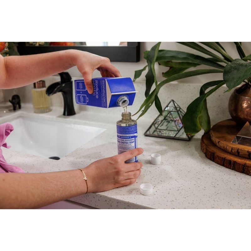 slide 7 of 13, Dr. Bronner's 18-in-1 Hemp Peppermint Pure-Castile Refill Soap 32 fl oz, 32 fl oz