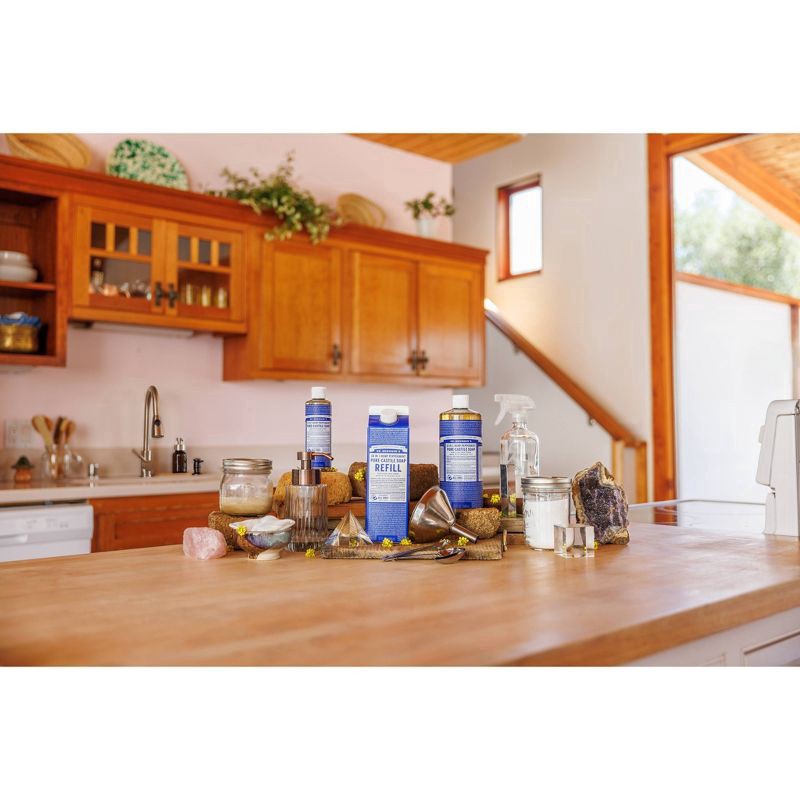 slide 2 of 13, Dr. Bronner's 18-in-1 Hemp Peppermint Pure-Castile Refill Soap 32 fl oz, 32 fl oz