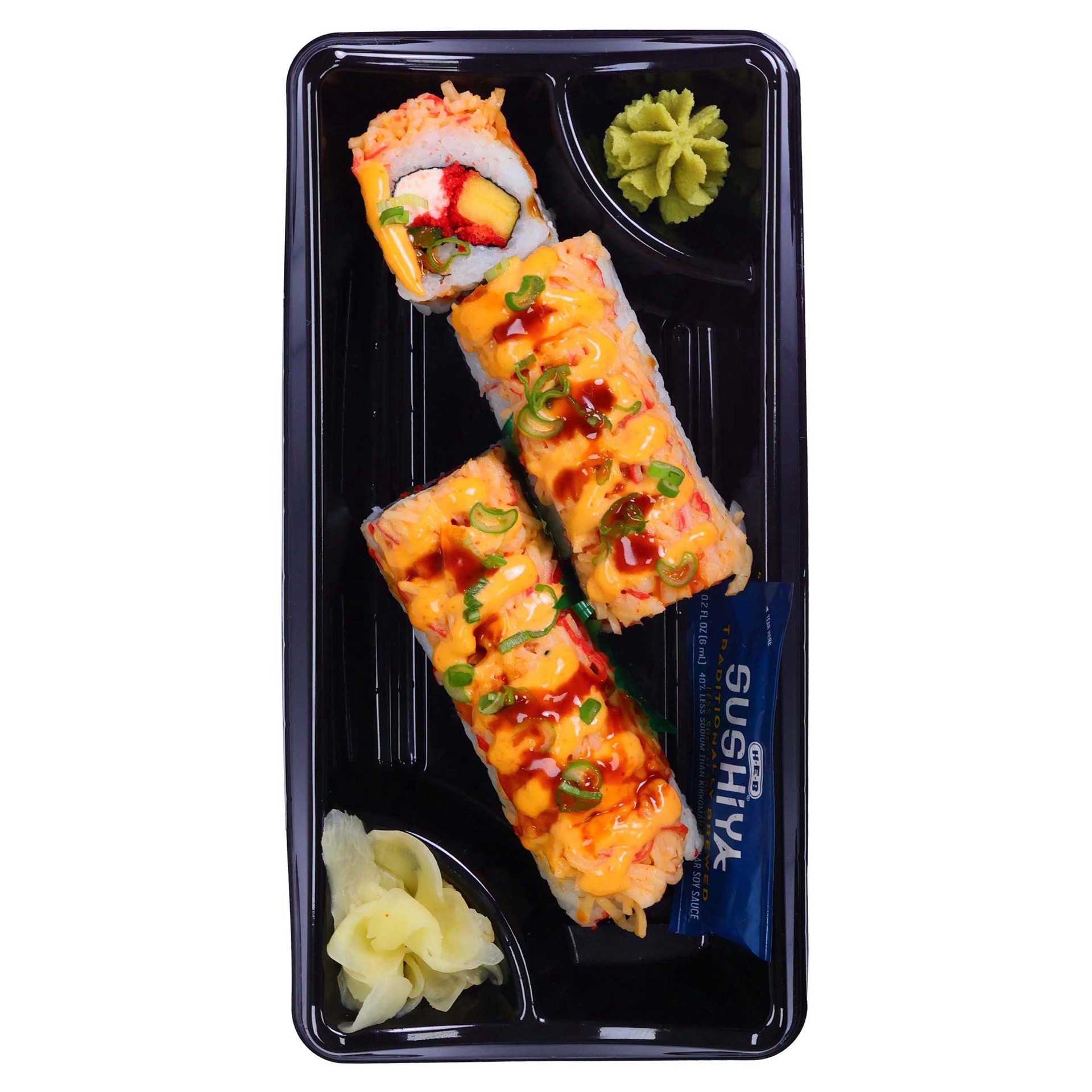 slide 1 of 1, H-E-B Sushiya Loco Sushi Roll, 10 ct