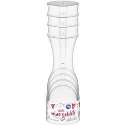 Kroger Plastic Wine Goblets - 4 Pk - Clear