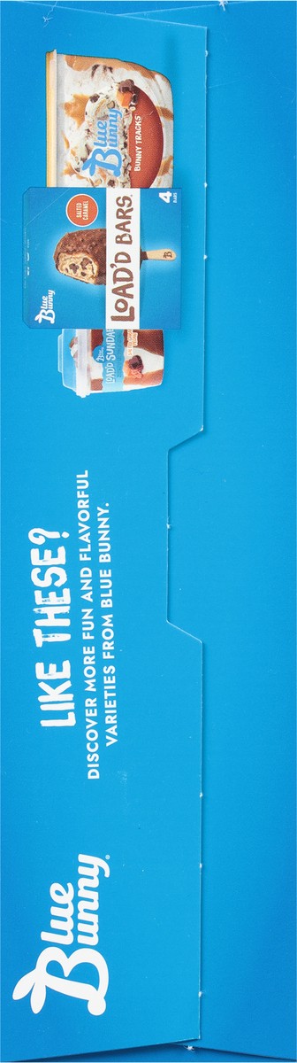 slide 8 of 9, Blue Bunny Mini Bars Vanilla Caramel Crunch, Frozen Dessert, 6 Pack, 6 ct