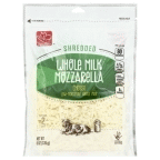 slide 1 of 1, Harris Teeter Shredded Low Moisture-Whole Milk Mozzarella Cheese, 8 oz