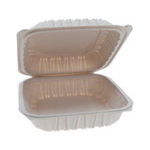 slide 1 of 1, Earthchoice White Foam 1 Compartment Containers, Hinged, 146 ct