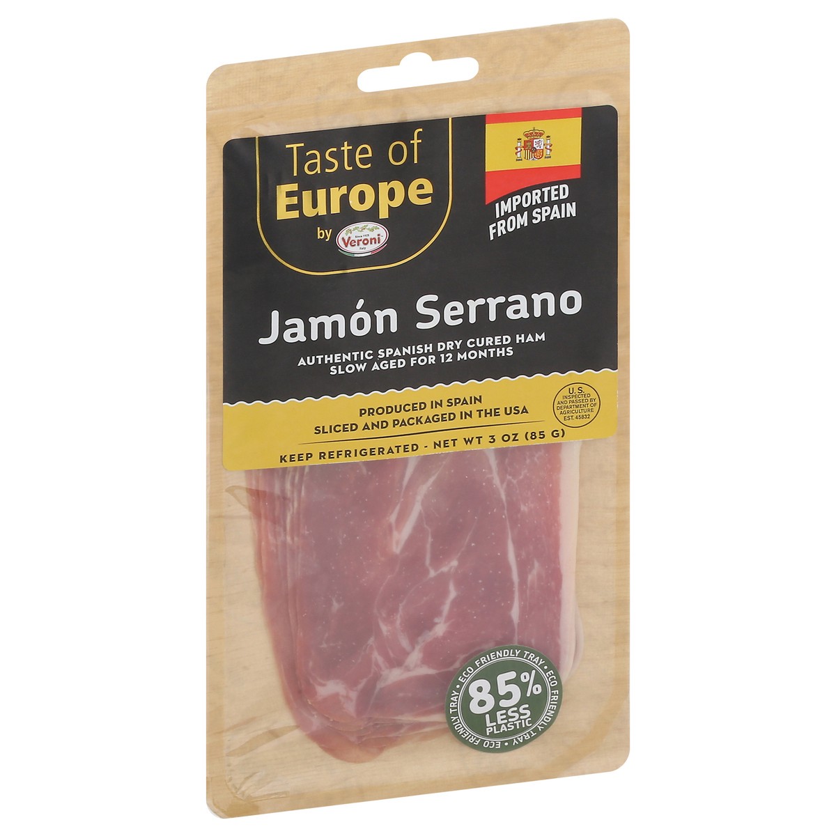 slide 9 of 15, Veroni Jamon Serrano 3 oz, 3 oz