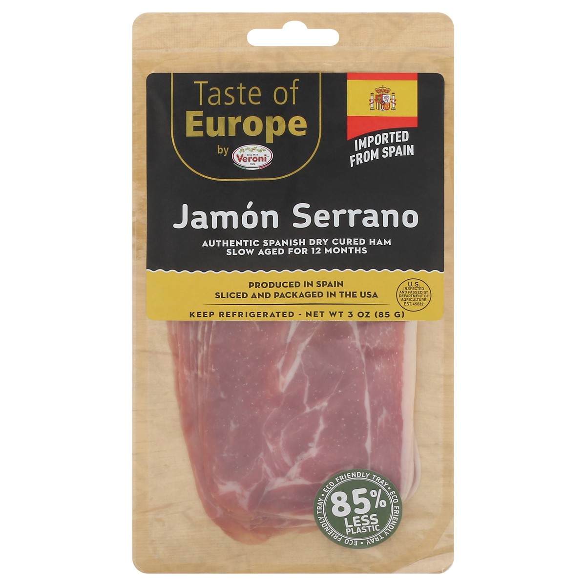slide 3 of 15, Veroni Jamon Serrano 3 oz, 3 oz