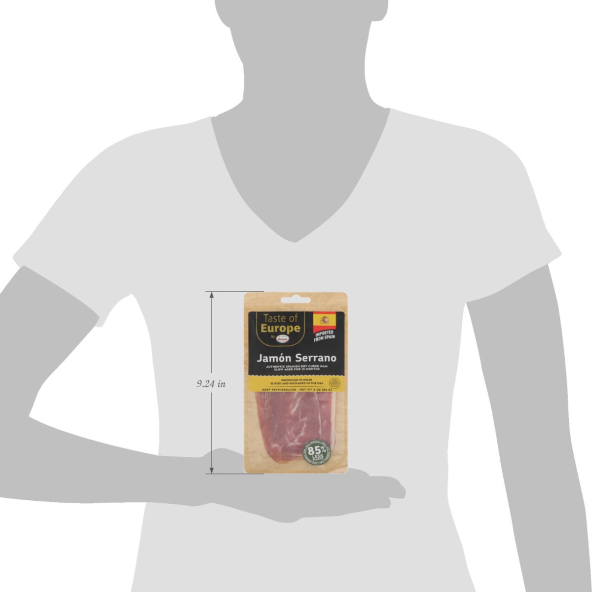 slide 13 of 15, Veroni Jamon Serrano 3 oz, 3 oz