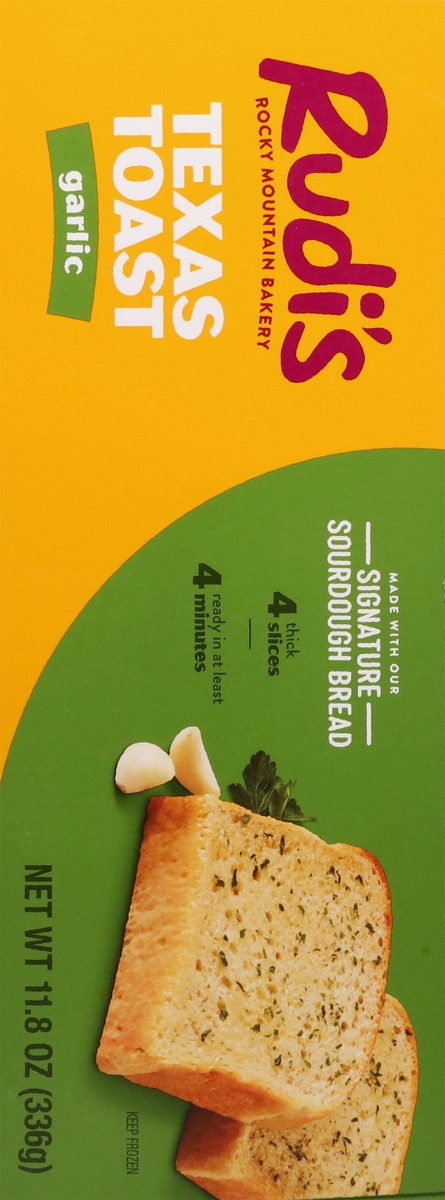 slide 11 of 17, Rudi's Organic Bakery Garlic Texas Toast, 11.8 oz