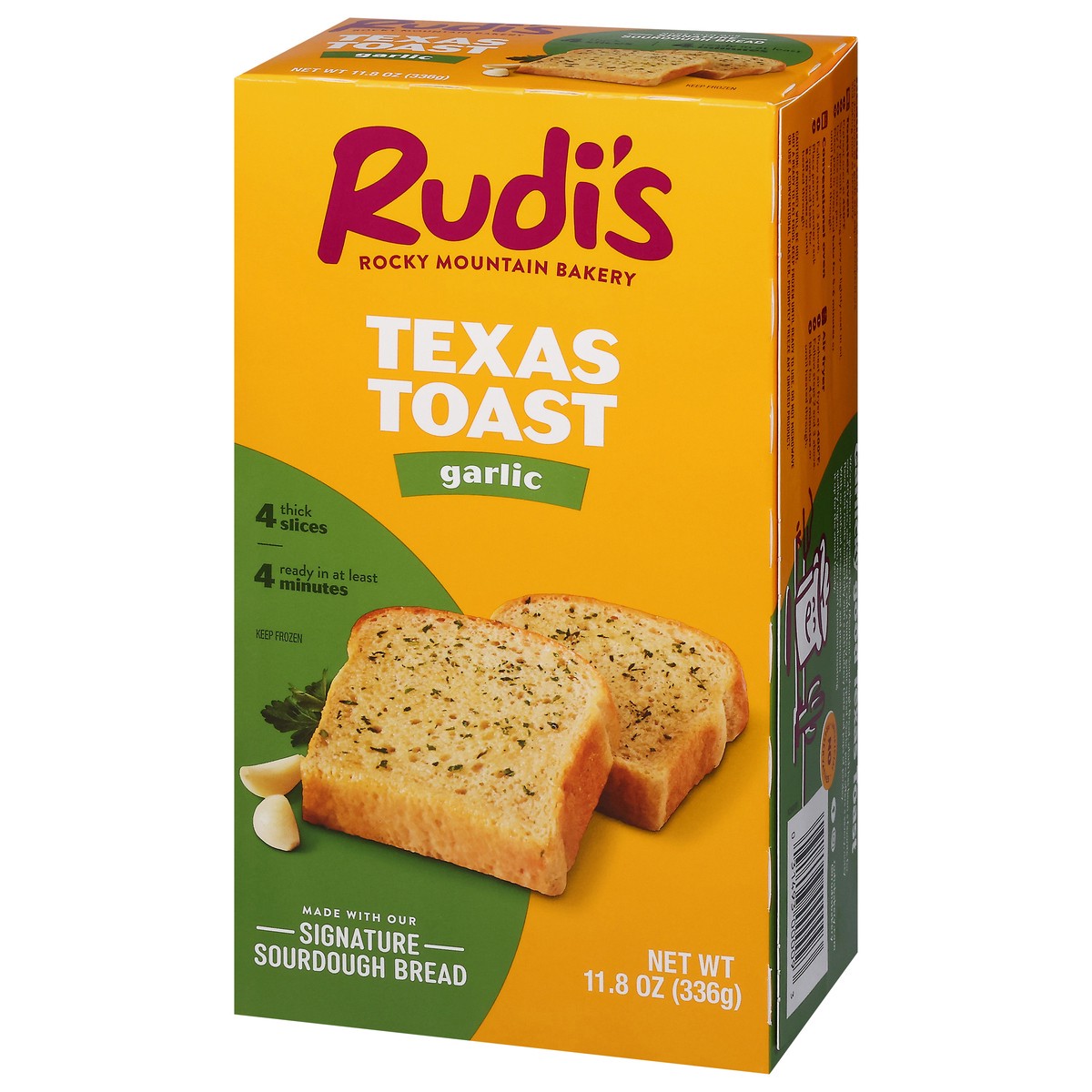 slide 15 of 17, Rudi's Organic Bakery Garlic Texas Toast, 11.8 oz
