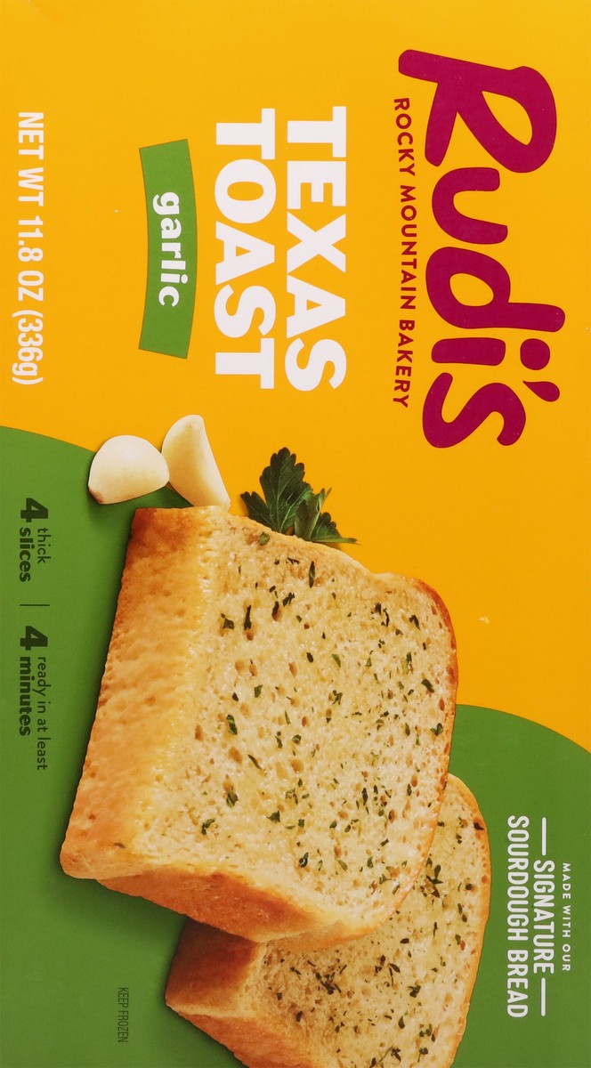 slide 14 of 17, Rudi's Organic Bakery Garlic Texas Toast, 11.8 oz