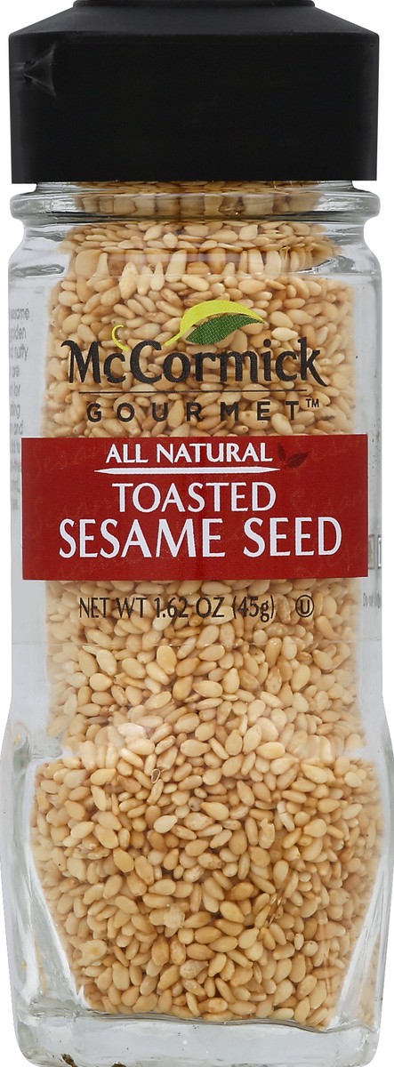 slide 2 of 2, McCormick Gourmet Toasted Sesame Seed, 1.62 oz