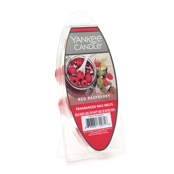 slide 1 of 1, Yankee Candle Wax Melt Red Raspberry, 2.6 oz