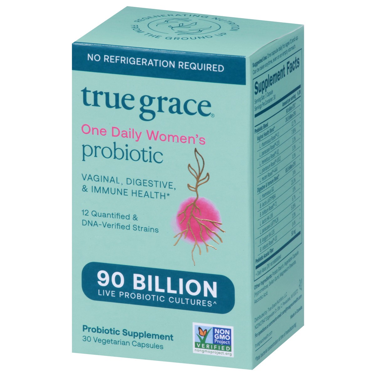 slide 8 of 14, True Grace Probiotic 30 Vegetarian Capsules, 1 ct