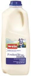 Weis Quality 2% Reduced Fat Milk