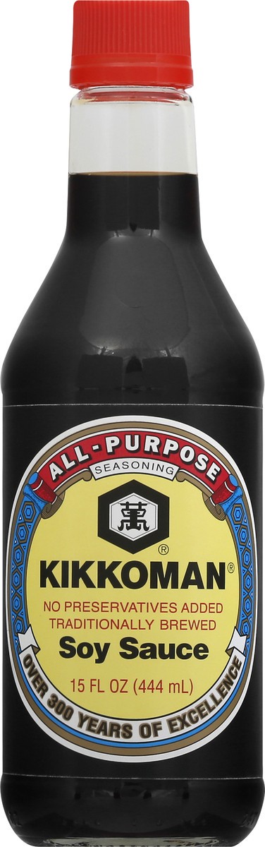 slide 9 of 9, Kikkoman Soy Sauce 15 oz, 15 oz