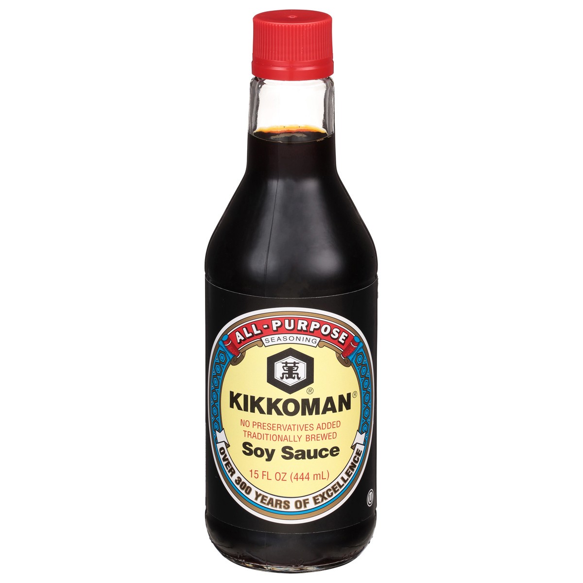 slide 1 of 9, Kikkoman All-Purpose Soy Sauce 15 fl oz, 15 fl oz