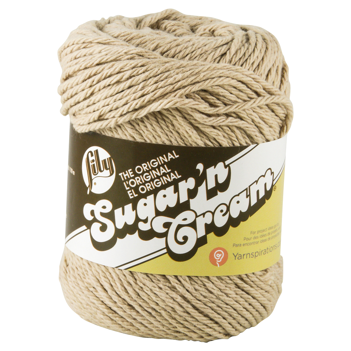 slide 1 of 3, Lily Sugar'N Cream Yarn - Jute, 1 ct