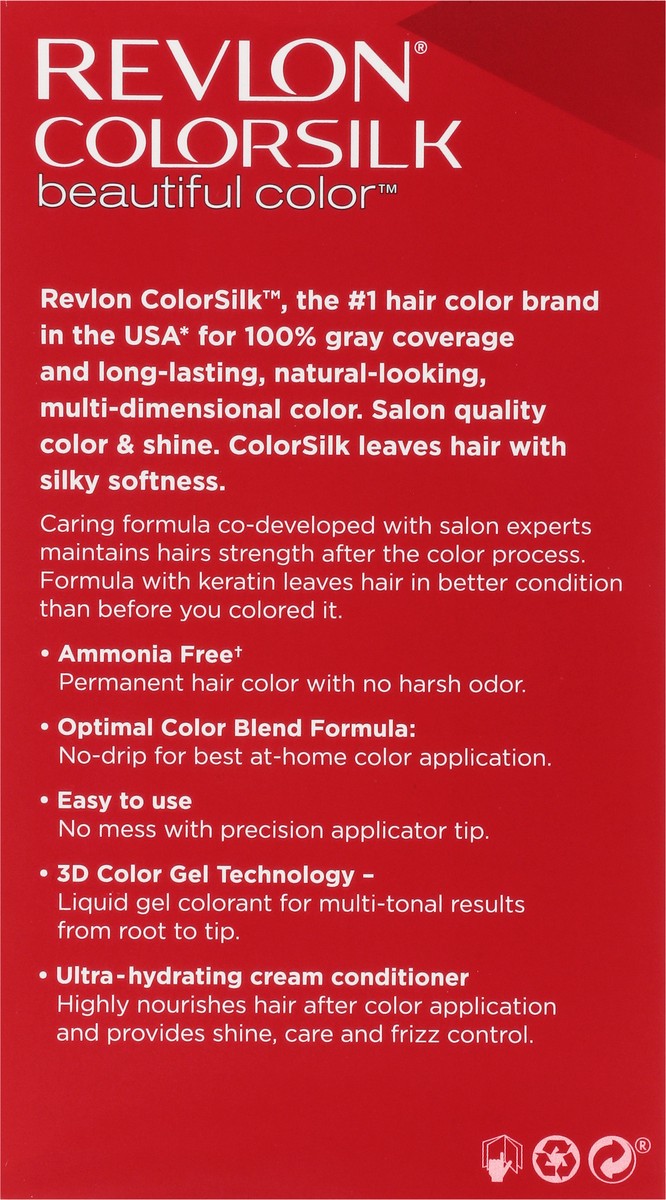slide 4 of 13, Revlon Colorsilk Beautiful Color Permanent Hair Color, 1 ct