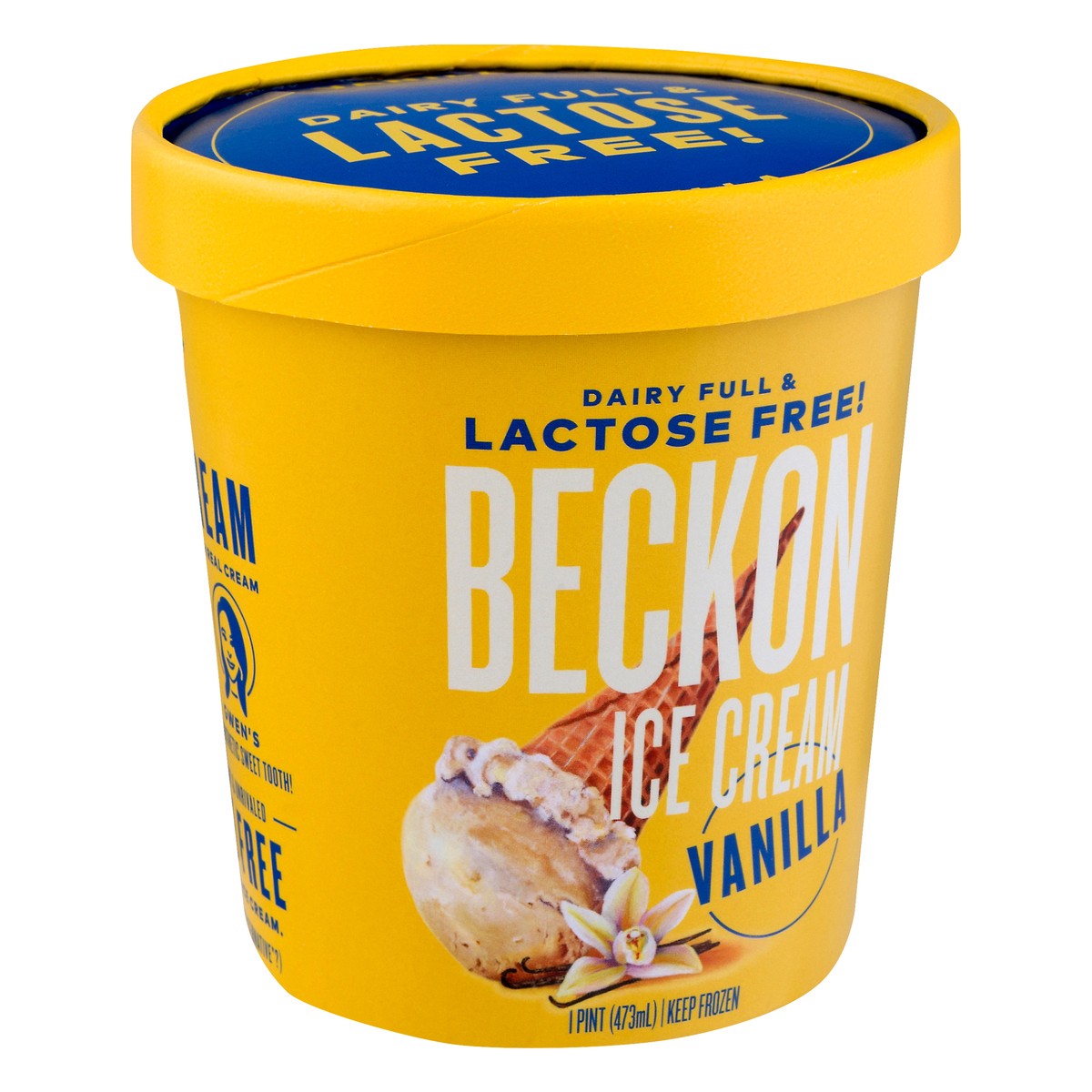 slide 2 of 9, Beckon Lactose Free Vanilla Ice Cream 1 pt, 1 pint