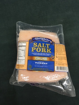 slide 1 of 1, Blue Ribbon Salt Pork, 12 oz