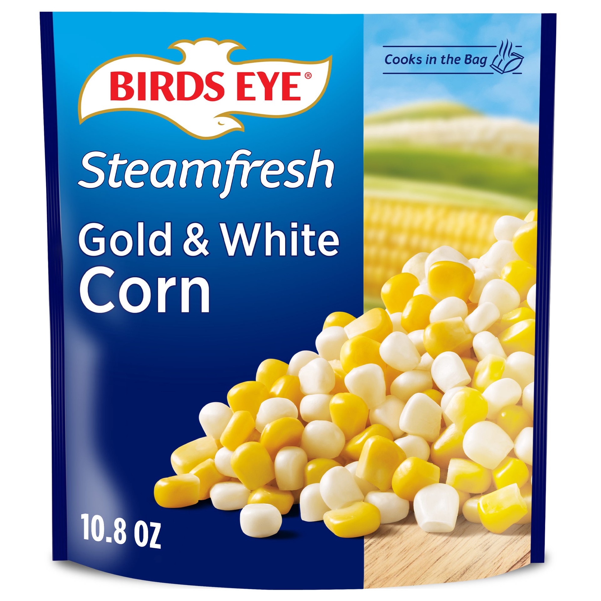 slide 1 of 5, Birds Eye Steamfresh Frozen Gold & White Corn - 10.8oz, 10.8 oz