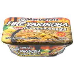 Maruchan Stir Fry Style Pineapple Jalapeno Flavor Noodles 3.89 oz