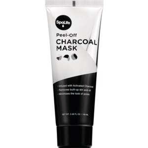 slide 1 of 1, SPA LIFE Peel-Off Charcoal Mask, 3.38 Oz, 1 ct