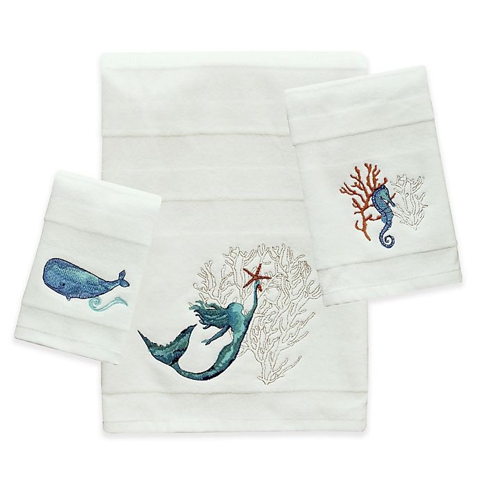 slide 1 of 1, Bacova Sea Splash Hand Towel, 1 ct