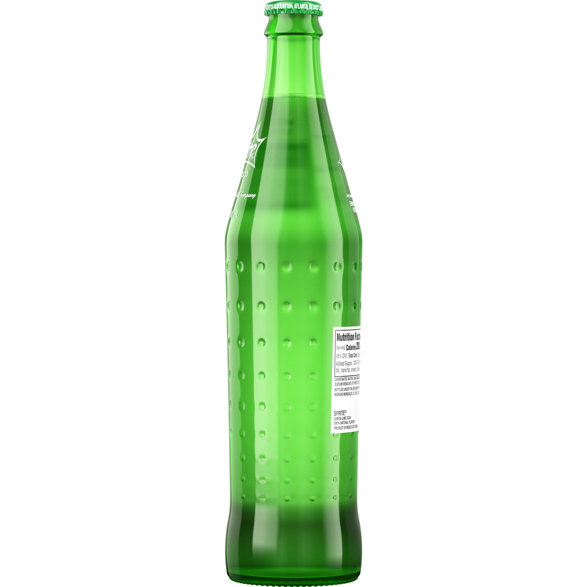 slide 2 of 5, Sprite Mexico Glass Bottle, 500 mL, 16.9 fl oz