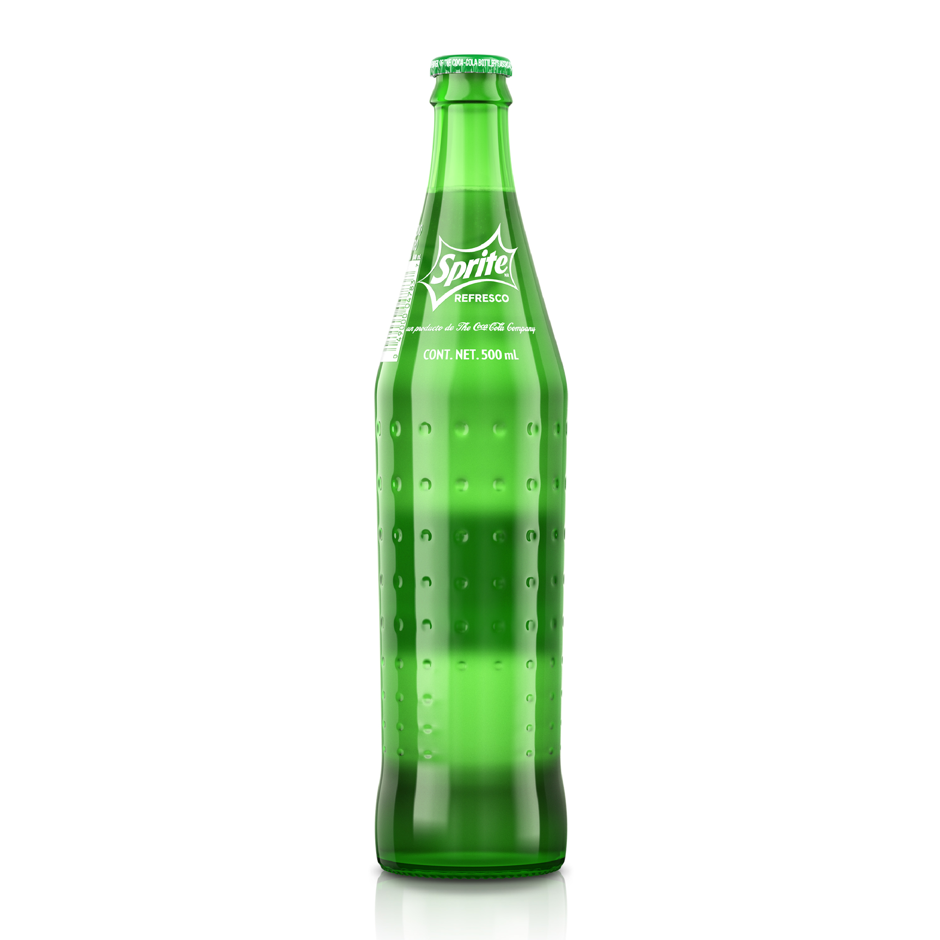 slide 1 of 5, Sprite Mexico Glass Bottle, 500 mL, 16.9 fl oz