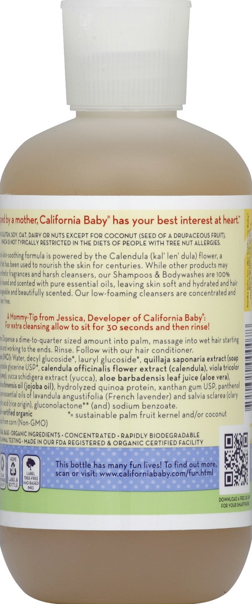 slide 4 of 7, California Baby Shampoo & Body Wash 8.5 oz, 8.50 oz